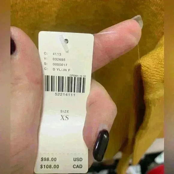 Anthropologie 100% Merino wool woman’s sweater NWT.  size S - Picture 5 of 10